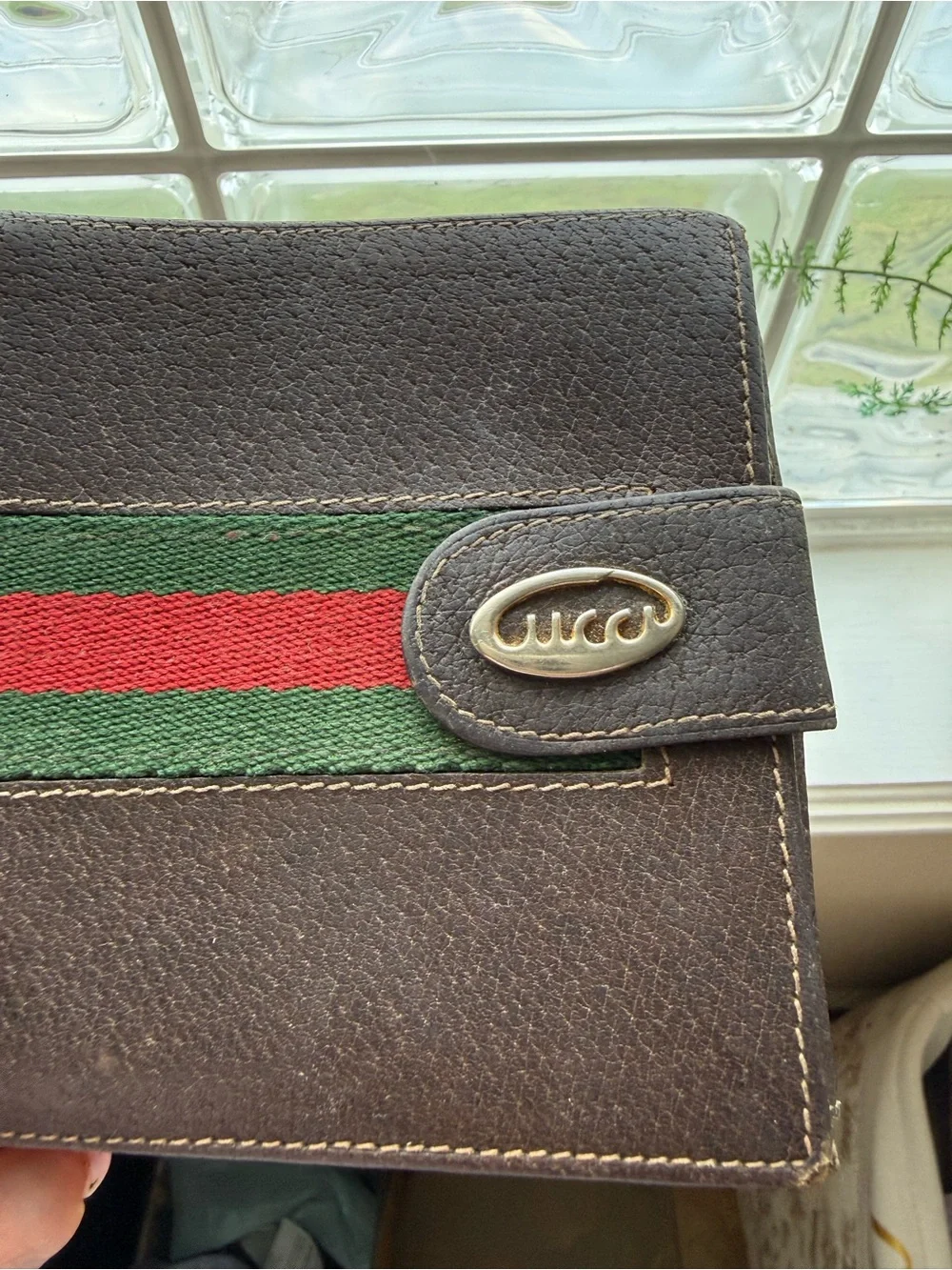 Vintage Gucci men’s brown wallet